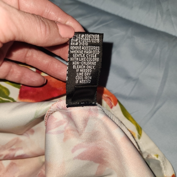 ALYX Fit and Flare Tropical Print Dress Size 12 - Picture 8 of 15